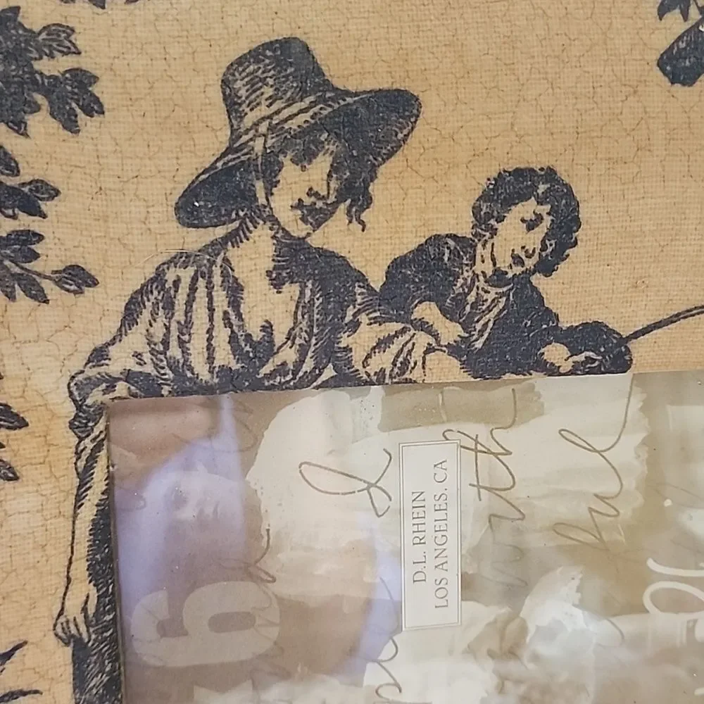 Toile Wall Hanging Picture Frame